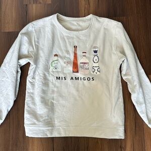 Crewneck Seeatshirt - Mis Amigos, Mens, S/M